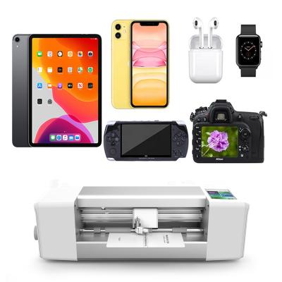 China PC/OEM Mobile Phone Notebook Full Automatic Screen Protector Hydrogel Film Cutting Machine Intelligent Mobile Phone Film Cutter for sale