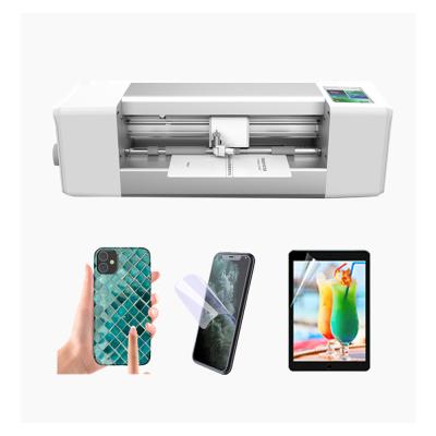 China New Intelligent PC/Notebook Plotter Machine Tempered Glass Mobile Phone Screen Protector Cutter Cutting Machine For Iphone 12 Screen Protectors for sale