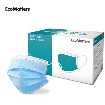 China Antibacterial Non Woven Face Mask Medical Disposable Surgical Mask for sale