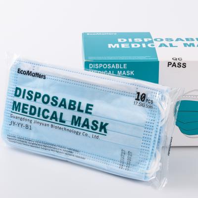 China 3 Layers Earloop MASK Fashion High Quality Air Pollution Medical Mask Disposable Face Mask With Certificate for sale