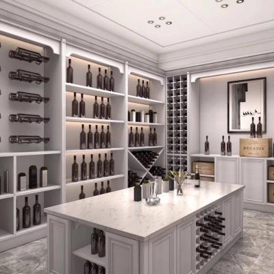 China Convertible Wine Cabinet Aluminum Alloy Wine Case And Cabinet for sale