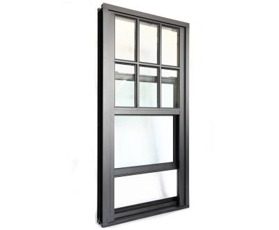 China Custom Folding Double Hung Window Sliding Metal Window Hung Slide Aluminum Single Screen Windows For Construction for sale