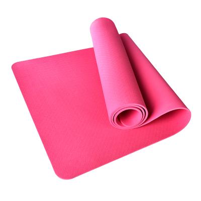 China Non Slip PUFF Anti Slip Band Pilates Yoga Mat Absorbent Soft Pink for sale