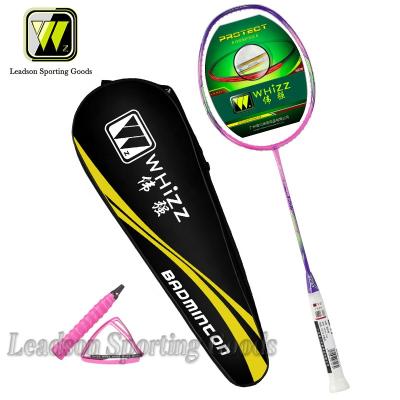 China Eastic & Durable Custom Carbon Graphite Badminton Racket Set for sale