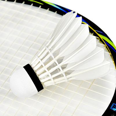 China High Quality Eco - Friendly Stability Goose Feather Badminton Shuttlecock for sale