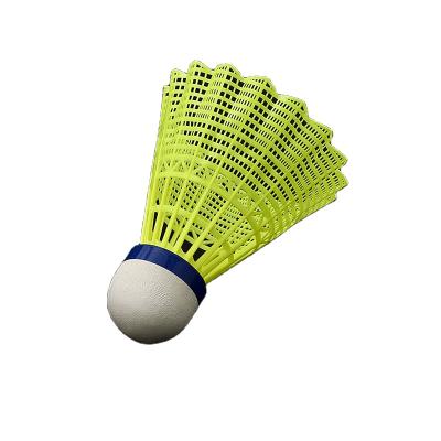 China Durable Than Traditional Badminton Animal Feature Pipe Durable 670 Nylon Polygonal Shuttlecock Badminton Outdoor Sports for sale