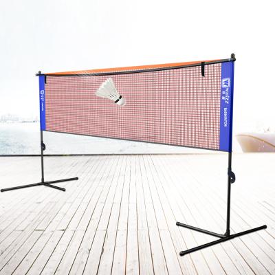 China Flexible PUFF Adjustable Height 4.17M Badminton Racket Net Rack For Outdoor Or Indoor for sale