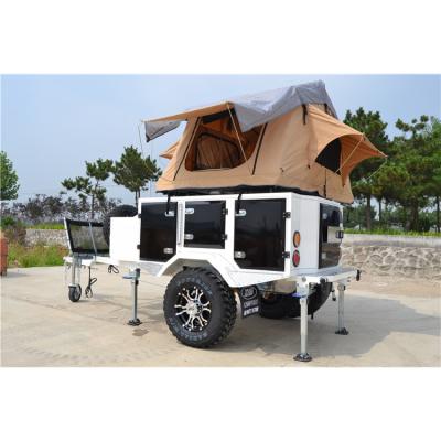 China High Intensity Large Family Living Space RV Caravan RV Trailer Offroad Camping Travel Trailer for sale