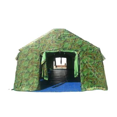 China Water Resistant New Disaster Relief Heavy Duty Command Camping Army Style Outdoor House Tent for sale