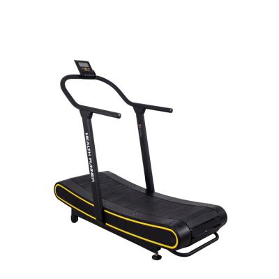 China Home Fitness New Arrival Low Noise Running Machine Motorized Curved Manual Treadmill For Sale for sale