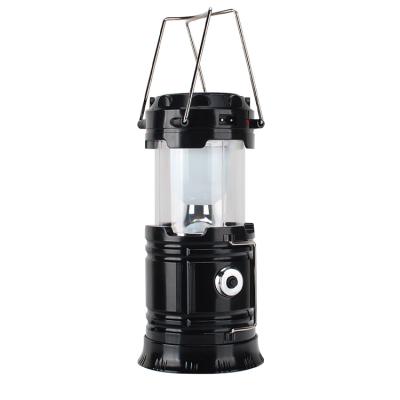 China Emergency Outdoor Solar Rechargeable Portable Telescopic Lantern Camping Solar LED Fill Lights for sale