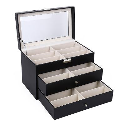 China Retail Store Eyewear Sunglasses Rack Sunglasses Holder Glasses Show Luxury Jewelry Storage Box Sunglasses Box for sale