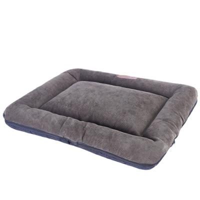 China Travel Comfy Soft Cotton Washable Detachable, Pet Bed Dog Mat, Bed Covering For Dog for sale