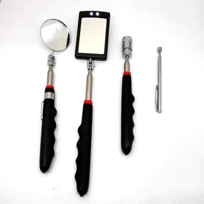 China Rectangle Multi Functional Telescopic Probe Mirror With Led for sale