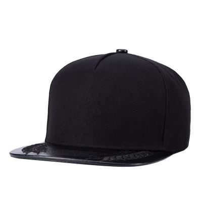 China breathable & Raincoat Manufacturers Wholesale Custom BLACK Nude Adjustable Hip Hop Flat Brim Baseball Cap for sale