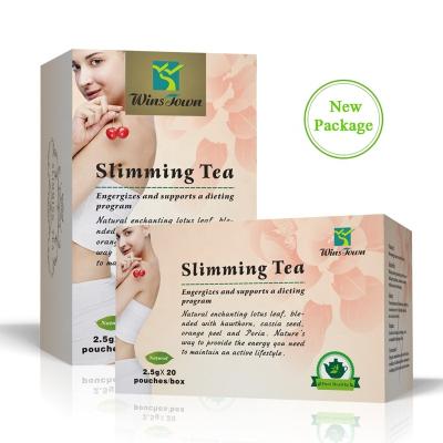 China Adults Decaffeinated Low-CARB Effective Herbal Green Fat Reduce Weight Lose Slim Tea Detox Tea Private Label Weight Loss Slimming Tea for sale