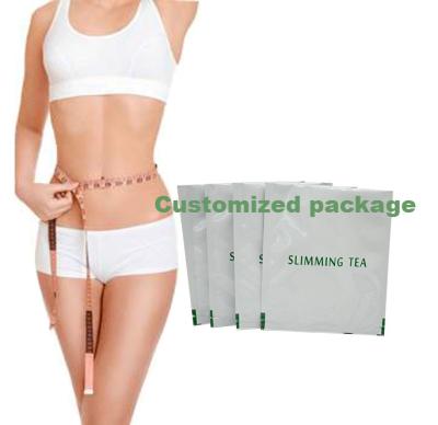 China OEM/ODM Decaffeinated Customized Package Slimming Diet Customized Flat Belly Weight Loss Detox Tea Skinny Weight Lose Tea for sale