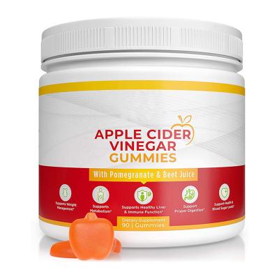 China Beauty Products 90ct Apple Cider Vinegar Gummies VBC Weight Loss Gummies for sale