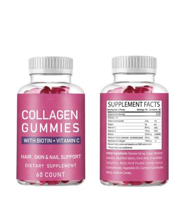 China Nourish Hair Collagen Gummies To Nourish Hair To Improve Skin And Strengthen Nails Immune Support for sale