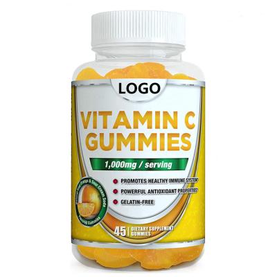 China Glucose Wholesale Price Health Food Pectin Orange Vitamin C Gummies Gummy Bears With Vitamin C For Boost Immunity Support In Stock for sale