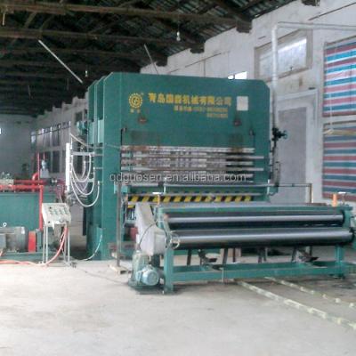 China Bamboo Mat Press Machine Press Machine For Bamboo Mat for sale