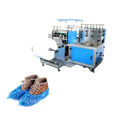 China Hotel Manufacturers Supply Low Price Automatic PE Or SMS Medical Nonwoven Shoe Cover Making Machine Price for sale