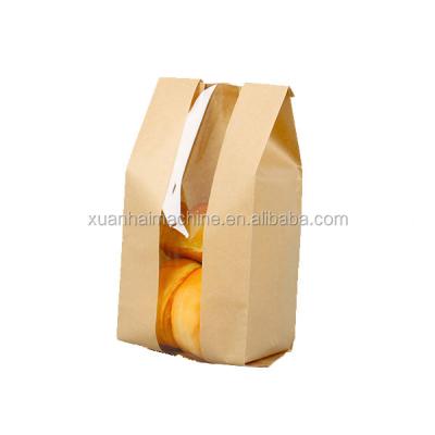 China Factory Full Automatic Food Craft Brown Paper Bag Machine for sale