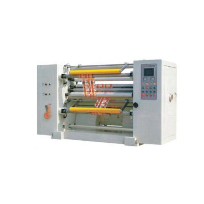 China Garment Shops High Speed ​​Coil Sublimation Paper Jumbo Reel Slitting Rewinding Machine for sale