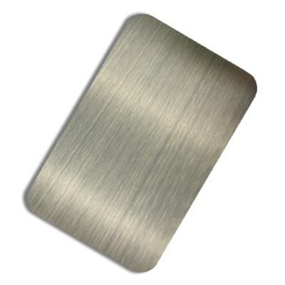 China Stainless Steel 304 316 Decorative Brushed Sheet Strip And Plates From SS Machinery For Metalwork Manufacturing for sale