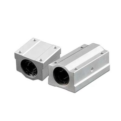 China High Accuracy SCS Linear Square Bearing Ball Slide Block SCS8UU / SCS10UU /SCS12UU /SCS16UU Linear Motion Bearing for sale