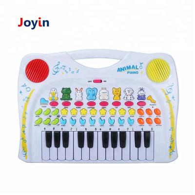 China Toy Light educational interactive rod and healthy animal electronic piano keyboard musical toy for sale