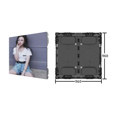 중국 경기장/저녁 당을 위한 옥외 지도된 영상 스크린 고용 P10 960*960mm 판매용