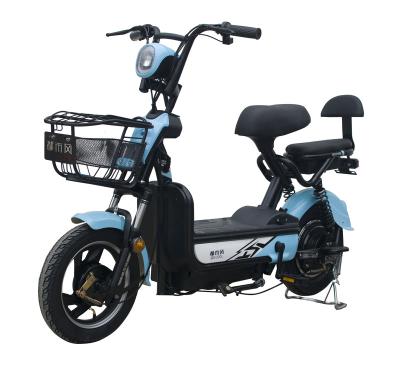 China YAMA Factory OEM Road Steel Electric Bike 350w 48V12Ah Lead Acid Battery Electric Bicycle For Adult for sale