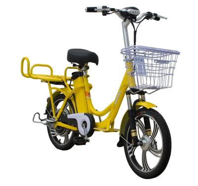 China 2022 carbon steel electric bicycle 48v 10ah lithium battery carry goods electric bike for sale