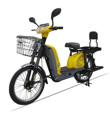 China Steel heavy loading electric bicycle for delivery 60v 12Ah 48V12AH pedal assisted /cargo bike/e bike for sale