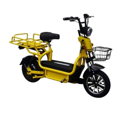 China Carbon Steel Electric Bicycle 60v 20ah Battery Delivery e Bike 450w Strong Cargo Bike for sale