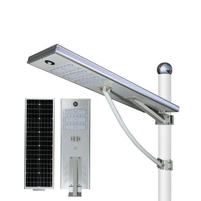 China Good quality ROAD outdoor waterproof ip65 30w 60w 80w 100w integrated all in one solar led street light for sale