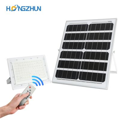 China Waterproof Aluminum Material Garden 60w 150w 200w Outdoor Solar Flood Light IP65 for sale