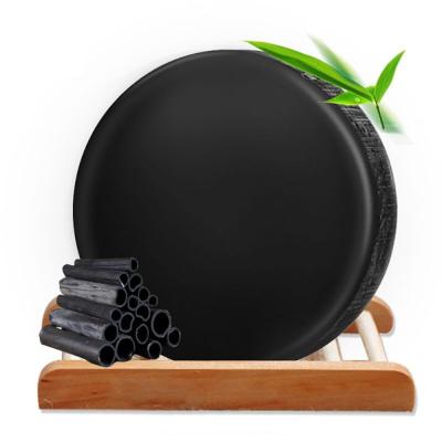 China ANTISEPTIC 100% Natural Bamboo Charcoal Activated Carbon Oil Made Soap Hand Skin Cleaning Wash Hair Whelk Shrink Pore Face Care for sale