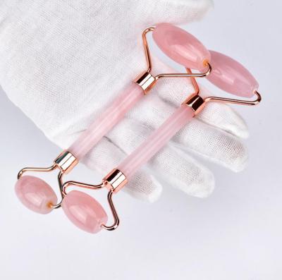 China Face Natural Rose Quartz Fish Shape Gua Sha Board Beauty Scrapping Flat Guasha Massage Rose Roller For Face for sale