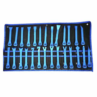 China Automotive Interior Disassembly Tool -27 Pcs Automotive Interior Disassembly Tool Sets With Canvas Kits Bag DIY Tools Nylon for sale