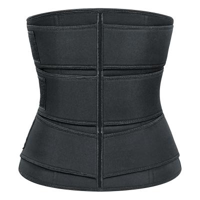 China Breathable Fiber Victory 343 Neoprene Corset Zipper Belly Waist Trainer Body Shapewear for sale