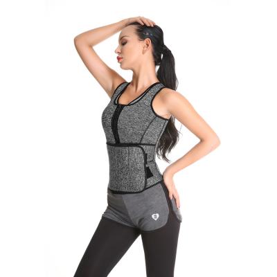 China Breathable In-Stock Dots 310 Neoprene Plus Size Waist Trainer Vest Corset For Slim Women for sale