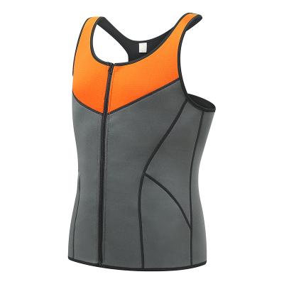 China Wholesale Price Breathable Breathable Quick Dry Plus Size Sauna Men Waist Trainer Vest for sale