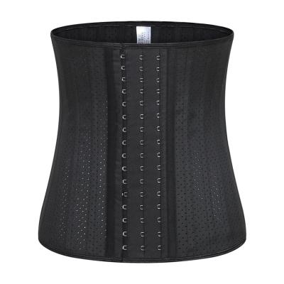 China Size 30cm Steel Bone 25 Latex Belly Wrap Banded Breathable Punching Trainer for sale