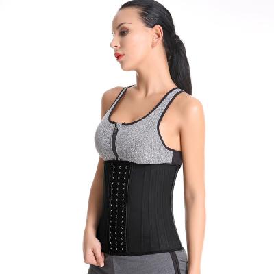 China 2021 Antibacterial Waist Trainer Corset Slimming Belt Shaperwomen Puff Up Shaper Bodysteel Bone Waist Trainer Corset for sale