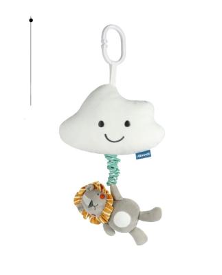 China Plush Rattle Toy OEM ODM Baby Stroller Pendant 0-1 Years Baby Car Safety Seat Bedside Wind Chime Rattle Plush Toy 3-6 Months for sale