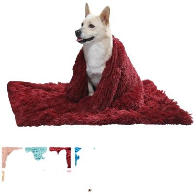 China Removable Pet Blanket OEM ODM Blanket Four Season Warm Cat and Dog Blanket Kennel Mat Pet Bedding Plush Pet Pillow Blanket for sale