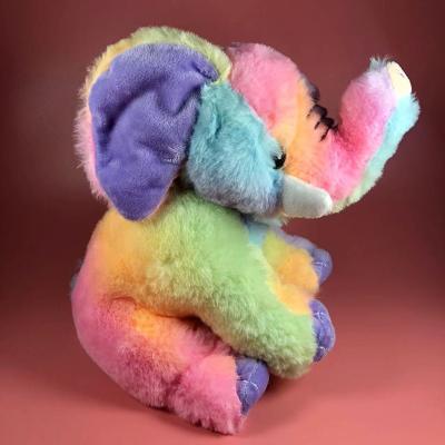 China Vecro Back CE OEM ODM 30cm Elephant Skin Custom Plush Toy High Quality Toys Stuffed Animals for sale