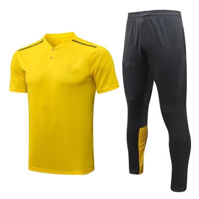 China Fabric: Breathable 100% Polyester New Product Customized Popular Soccer Jersey Mens Tracksuit Football Training for sale